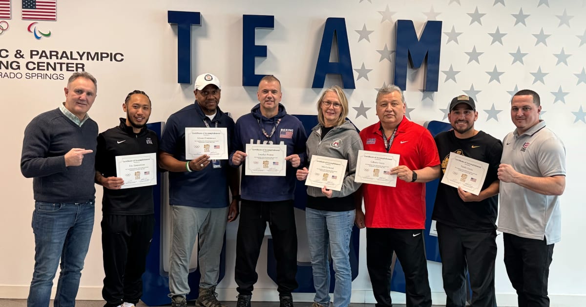 USA Boxing Six Individuals Complete the USA Boxing Gold Level